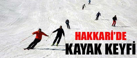 Hakkari'de Kayak Keyfi