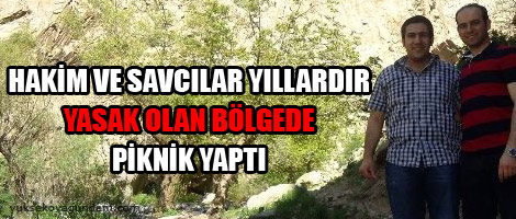 Yasaklı Bölge'de Piknik Yaptılar