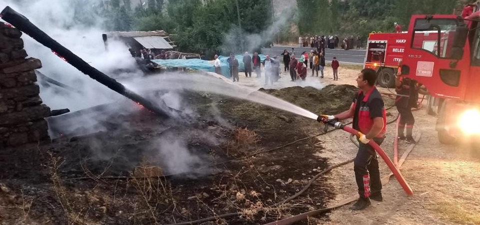 Hakkari itfaiyesi 8 bin 199 olaya müdahale etti