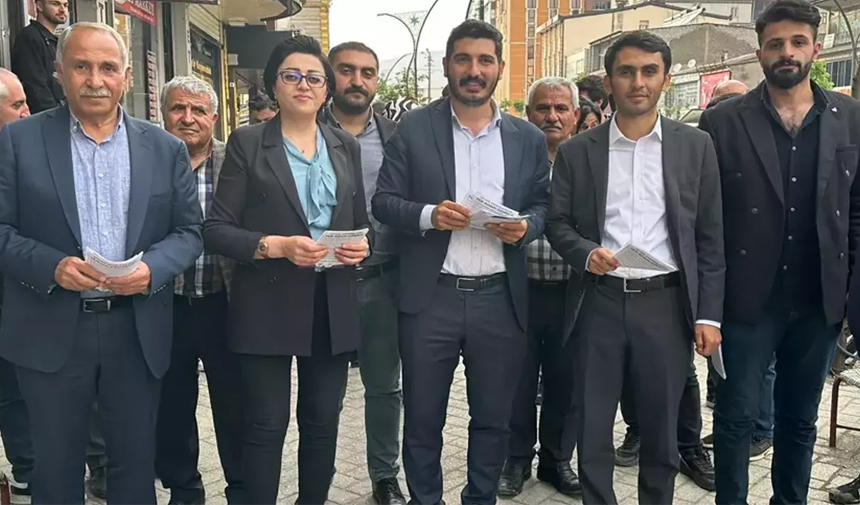 Yüksekova’da Yeşil Sol Parti Esnaf Ziyareti Gerçekleştirdi