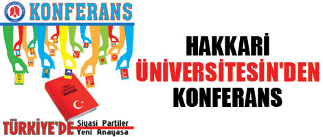 Hakkari üniversitesin'den konferans