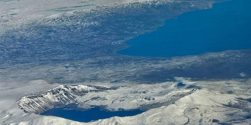 Yüksekova semaları havadan görüntülendi