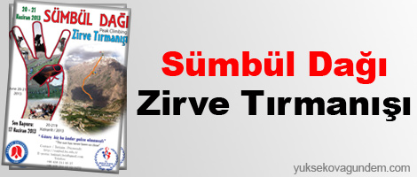 Sümbül Dağı Zirve Tırmanışı