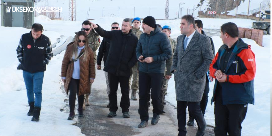 Hakkari'de muhtemel deprem hazırlıkları sürüyor