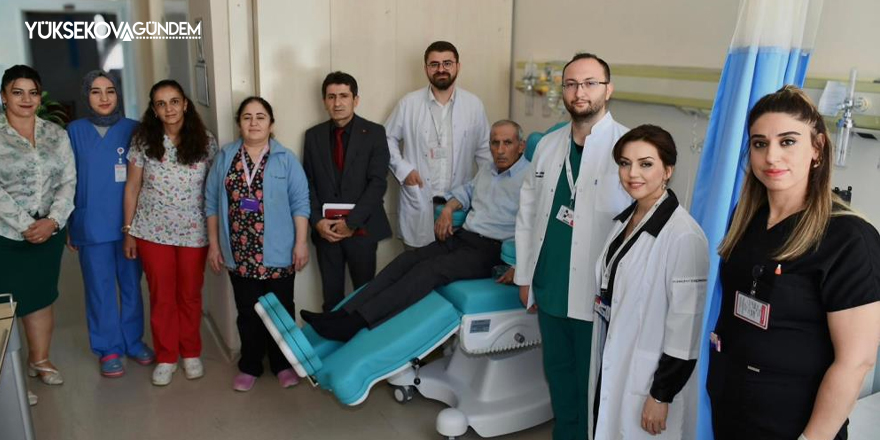 Hakkari Devlet Hastanesinde kemoterapi ünitesi açıldı