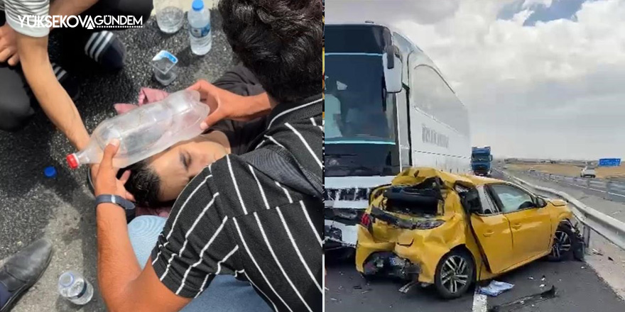 Diyarbakır’da yolcu otobüsü otomobile çarptı: 2 yaralı