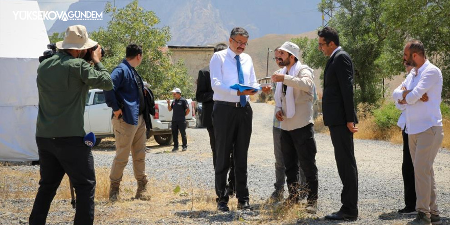 Hakkari Mir Çölemerik Kalesi'nde kazı çalışmaları başladı