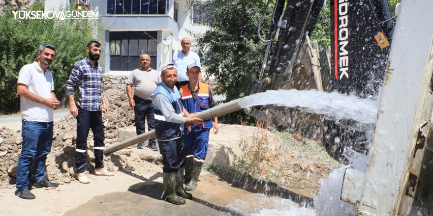 Hakkari’de 3 gün süren su arızası giderildi