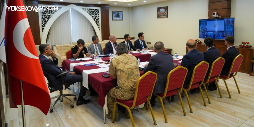 Hakkari’de “Metamfetaminle Mücadele Eylem Planı Değerlendirme Toplantısı’ yapıldı