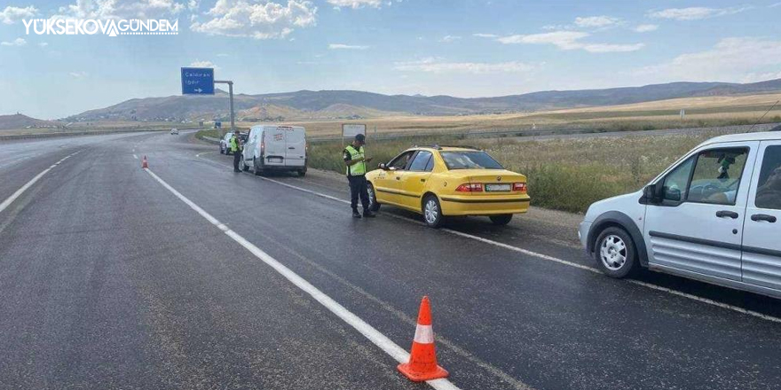 Van’da 89 araç trafikten men edildi