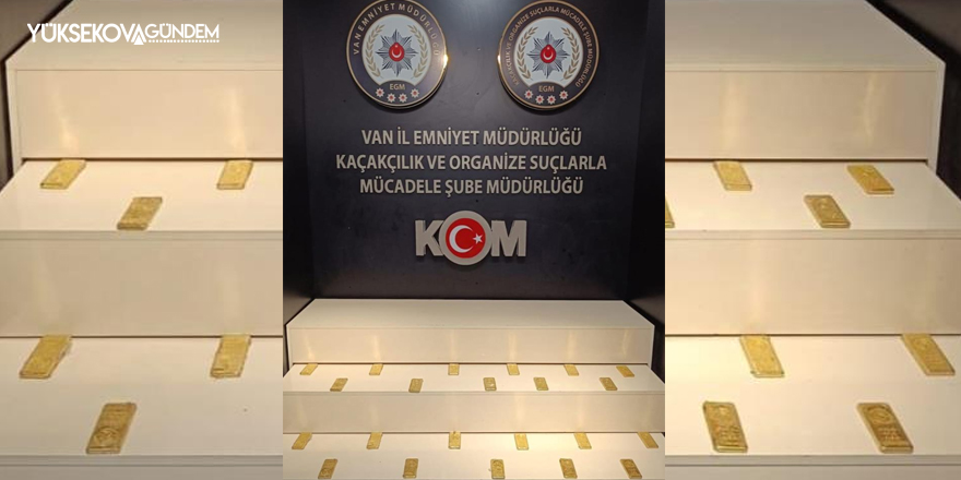 66 milyon TL değerinde kaçak altın ele geçirildi