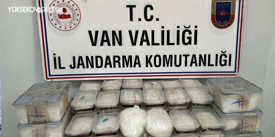 71 kilo 629 gram metamfetamin ele geçirildi