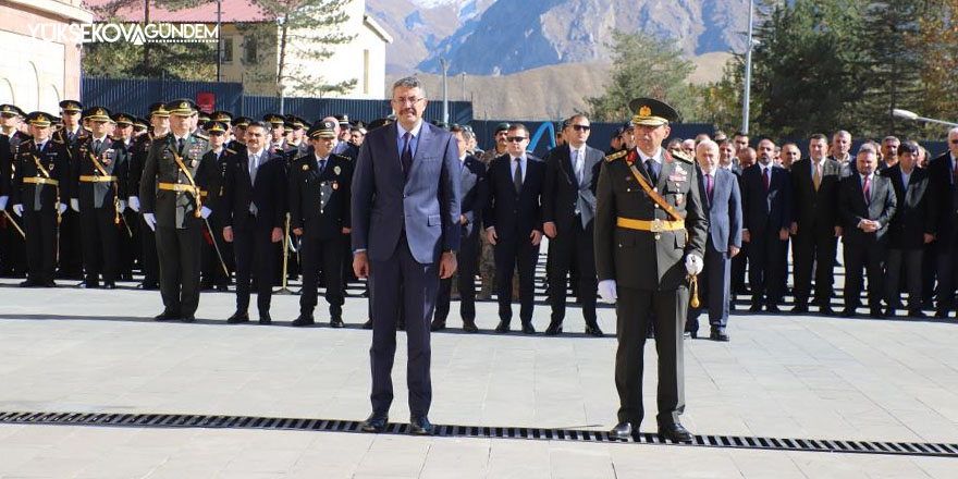 Hakkari'de Cumhuriyetin 101. yıl dönümü kutlamaları