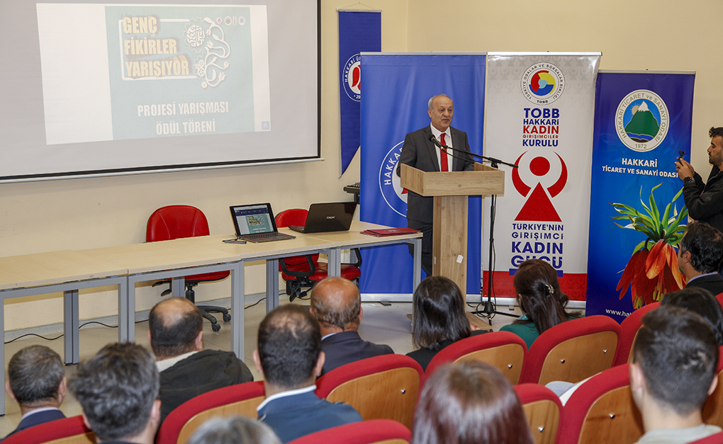 Hakkari Üniversitesi’nde “Genç Fikirler Yarışıyor” Ödülleri Sahiplerini Buldu