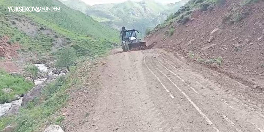 Yüksekova'nın köylerinin yol ve su kanalları yenileniyor