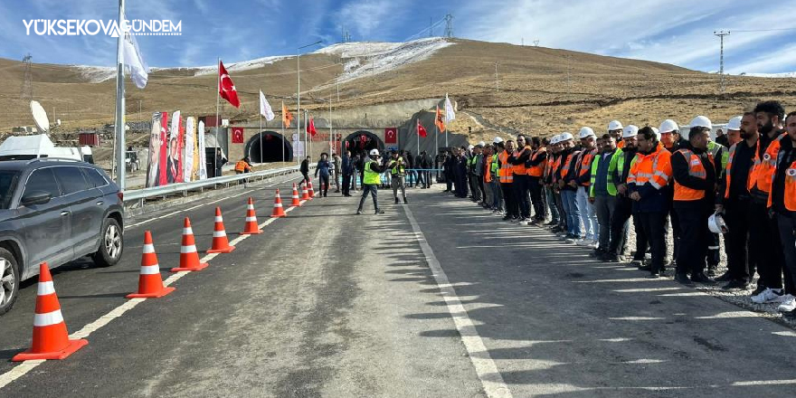 Güzeldere Tüneli ulaşıma açıldı