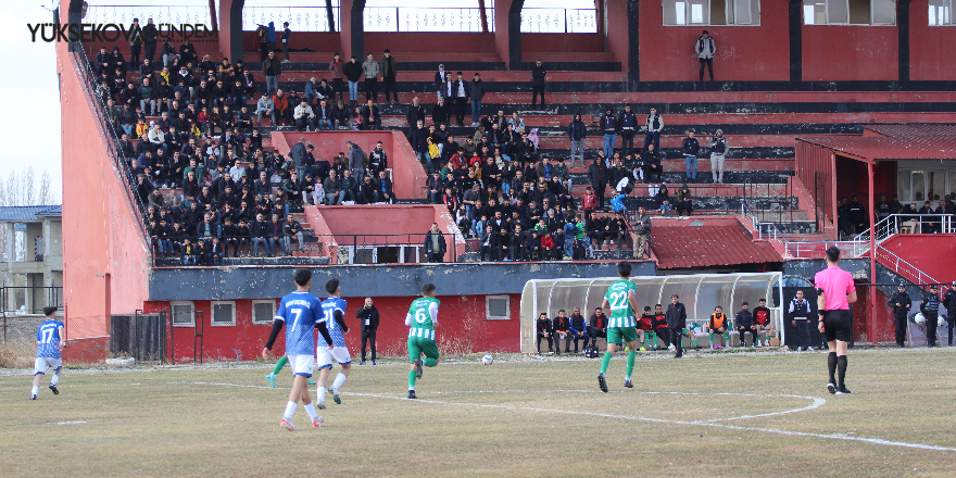 Yüksekova Belediyespor’dan farklı galibiyet 9-0’!