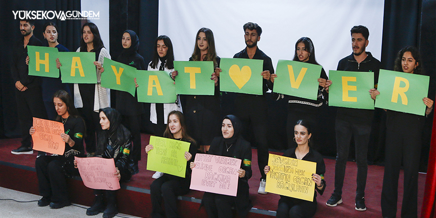 Hakkari Üniversitesinde Organ Bağışı Haftası Farkındalık Etkinliği Düzenlendi