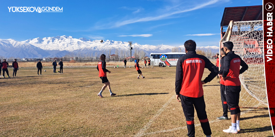 Yüksekova Belediyespor, Durankaya Belediyespor Maçına Hazır