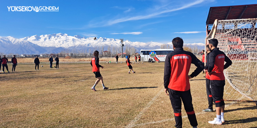 Yüksekova Belediyespor, Durankaya Belediyespor Maçına Hazır