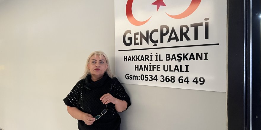 Genç Parti Hakkari İl Başkanlığına Hanife Ulalı Atandı