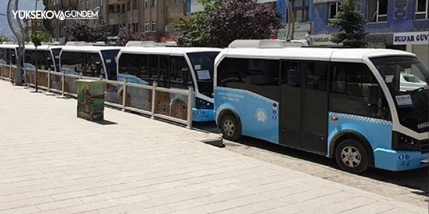 Hakkari'de toplu taşımaya zam yapıldı