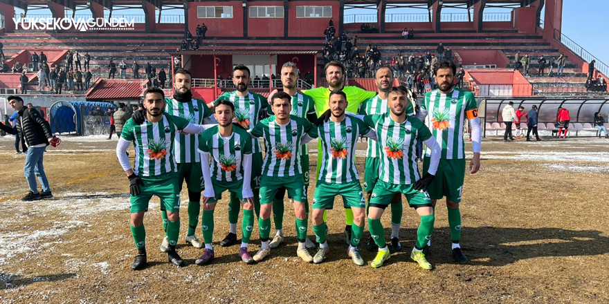 Yüksekova Belediyespor, Şemdinli Belediyespor'u 1-0 Mağlup Etti