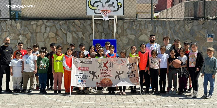 Hakkari’de 1416 çocuk basket oynuyor