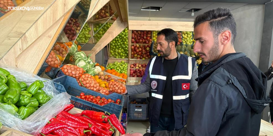 Hakkari’de fahiş fiyat denetimi