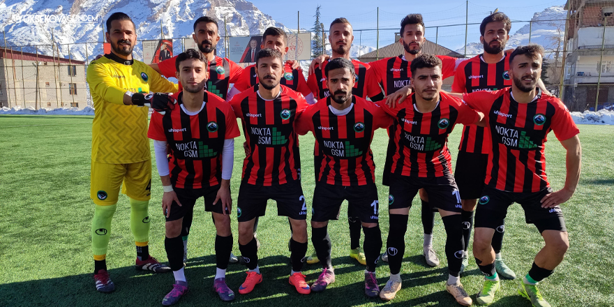 Yüksekova Belediyespor, Hakkari Gençlerbirliği'ni Net Skorla Yendi