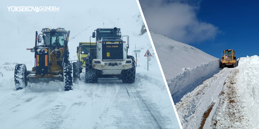 Hakkari’de 66 Köy ve 102 Mezra Yolu Ulaşıma Kapandı