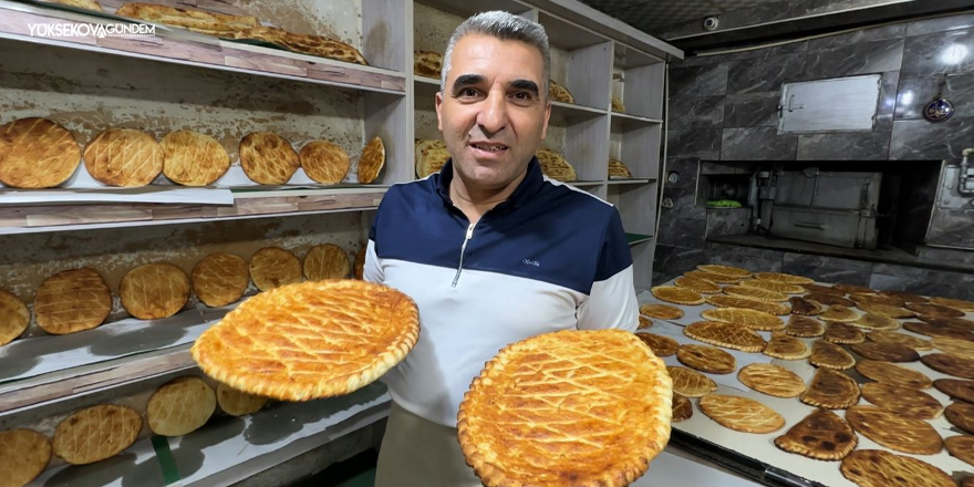 Yüksekova’da Sahur Sofralarının Yeni Gözdesi: Van Çöreği