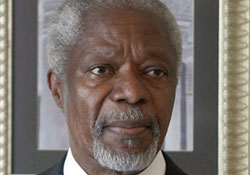 Kofi Annan Şam'da