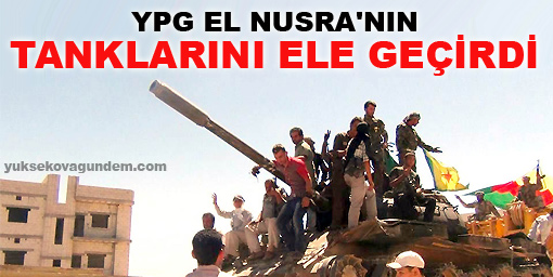 YPG Tankları Ele Geçirdi