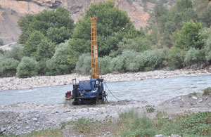 Çukurca'da güvenlik barajı yapımı