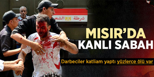 Mısır'da Mursi Destekçilerine Müdahale Başladı