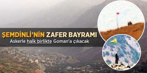 Zafer Bayramı'nda Goman Dağı'na Yürüyüş