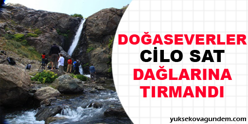 Doğaseverler Cilo Sat Dağlarına Tırmandı