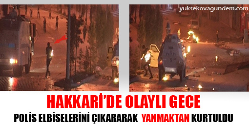 Hakkari'de Olaylı Gece