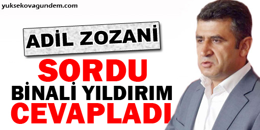 Zozani Sordu, Yıldırım Cevapladı