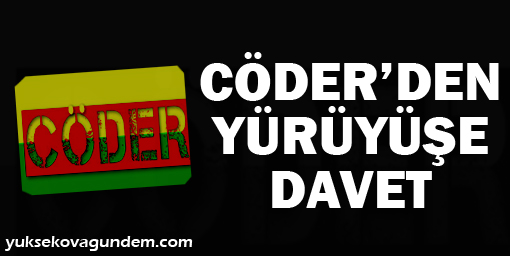 CÖDER'den yürüyüşe davet